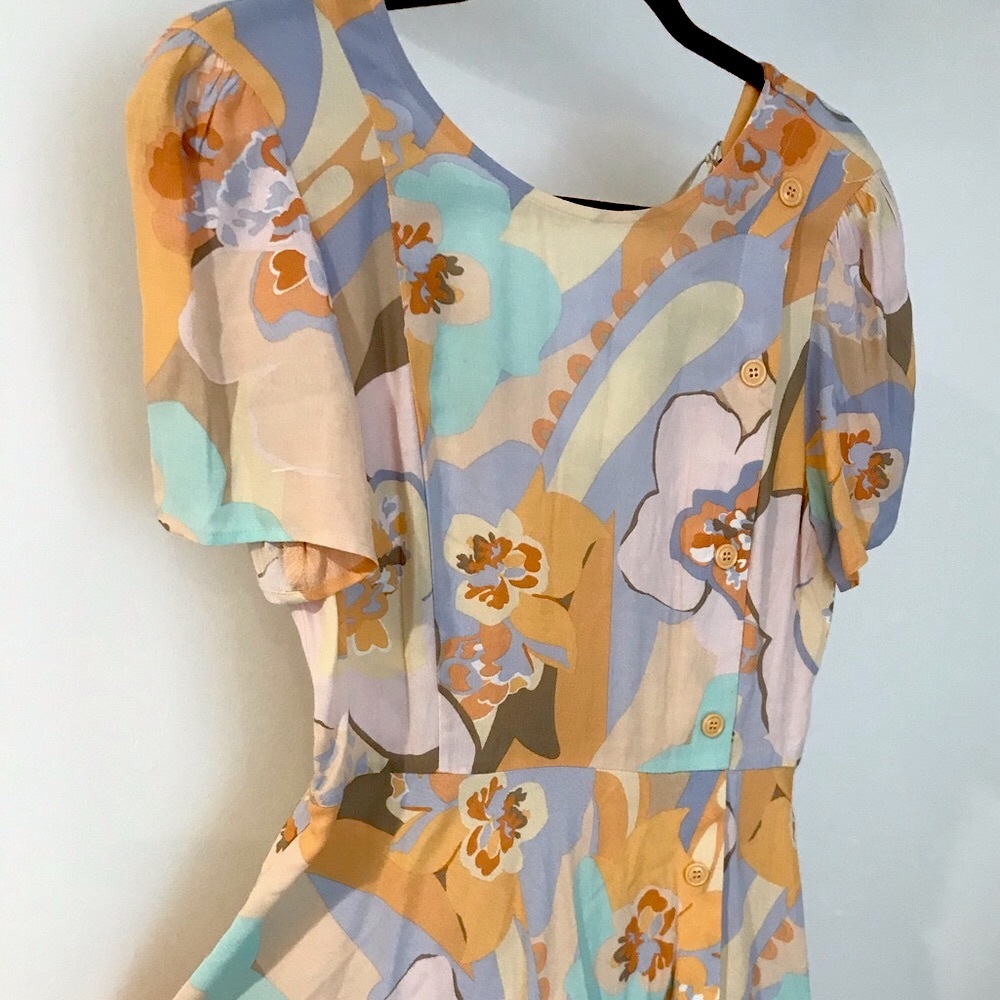 Zara floral dress